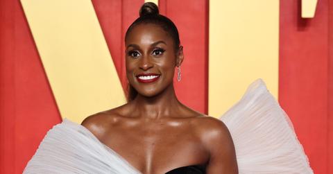 Issa Rae attends the 2024 Vanity Fair Oscar Party Hosted By Radhika Jones at Wallis Annenberg Center