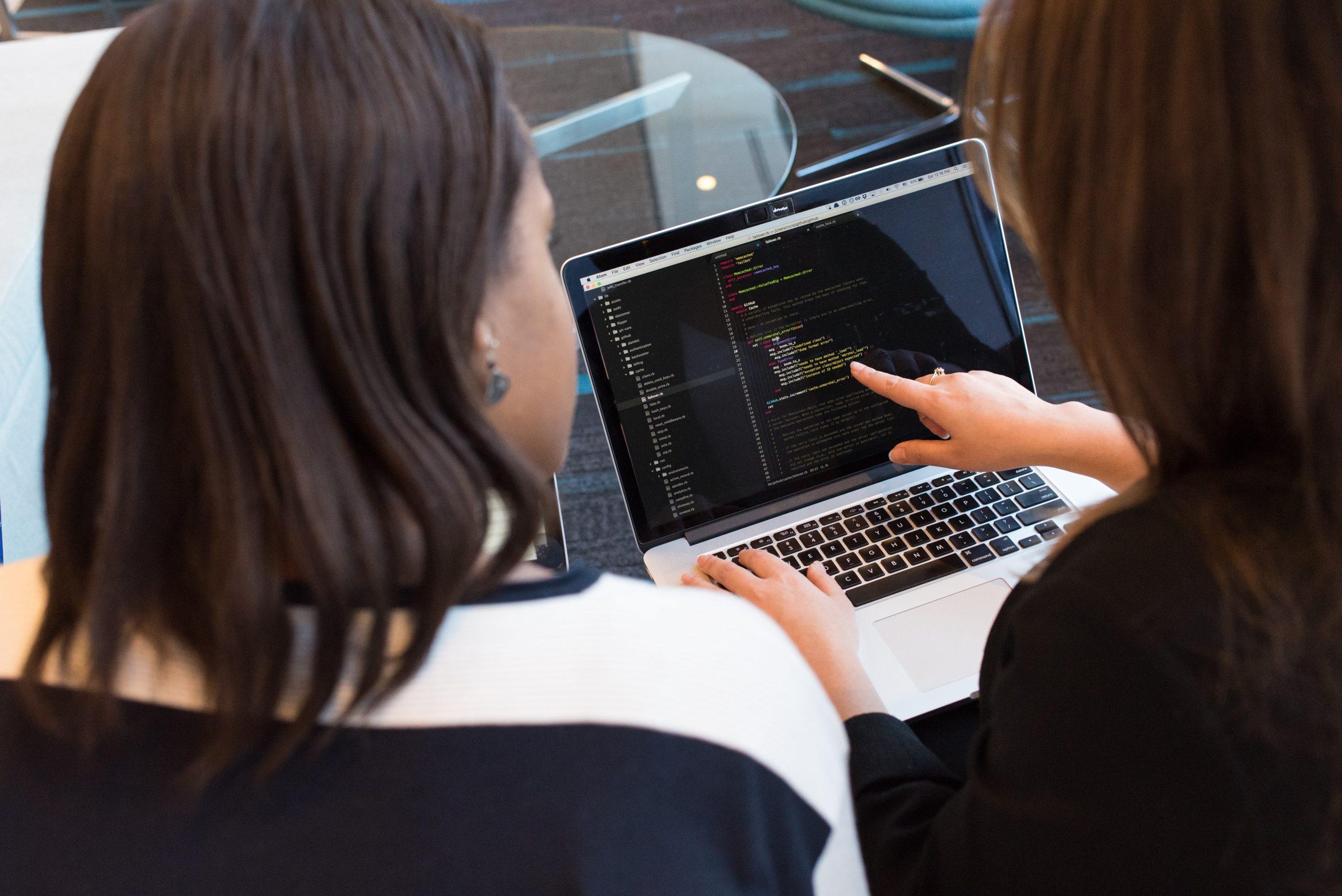 women at laptop