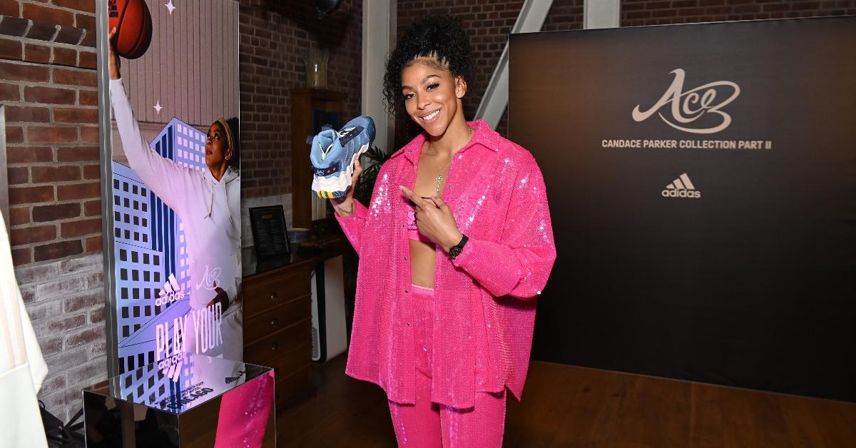 Host Candace Parker attends Candace Parker’s Ace All-Star Party, presented by adidas and Meta