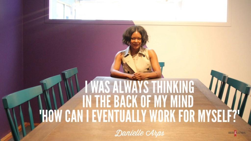 Dani Arps on becoming an entrepreneur