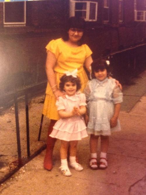 The Esendemir Sisters in the early days (from top left): Fusun, Arzu, and Gonca.