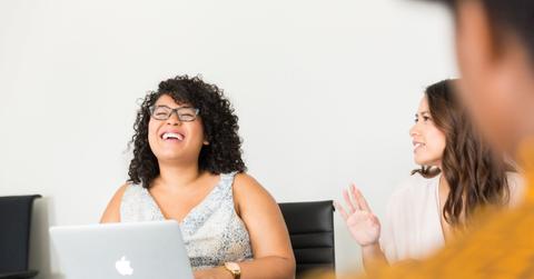 women of color at work