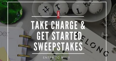 contest win $100 take charge and get started