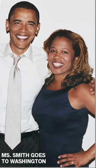 Barack Obama and Danyel Smith | Washington DC 2007