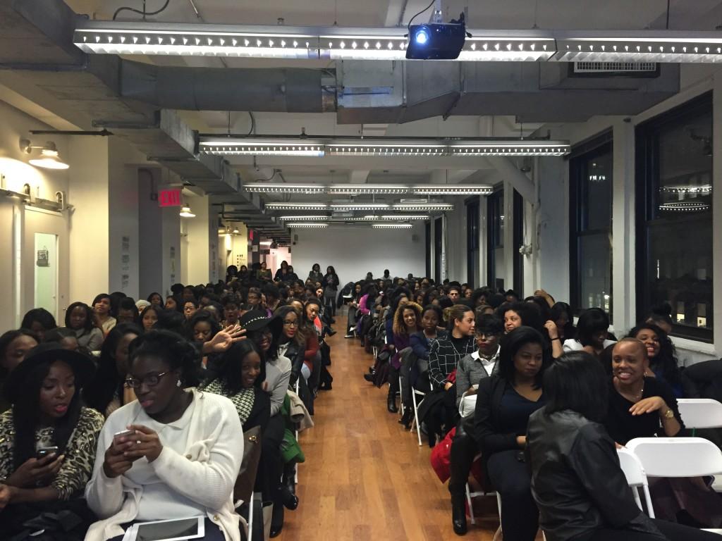 The crowd at the #LiveCivilTour stop at AlleyNYC for #HerAgendaLive on 12/11/2014. 