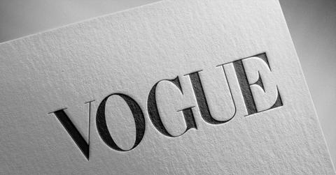 vogue-2 on paper texture