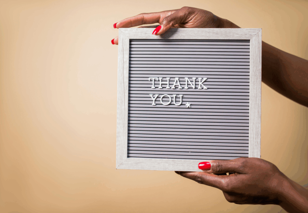 ///Thank You From Woman With Red Nails Her Agenda Breakthrough Grant x