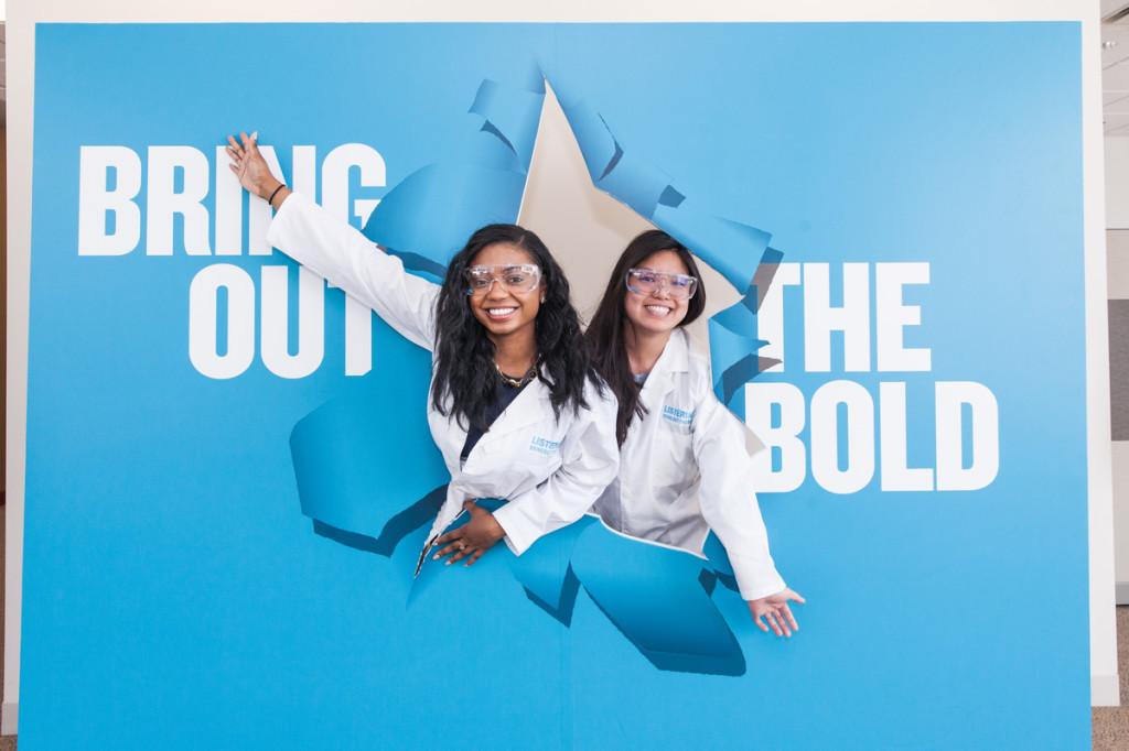 listerene bring out the bold lab visit