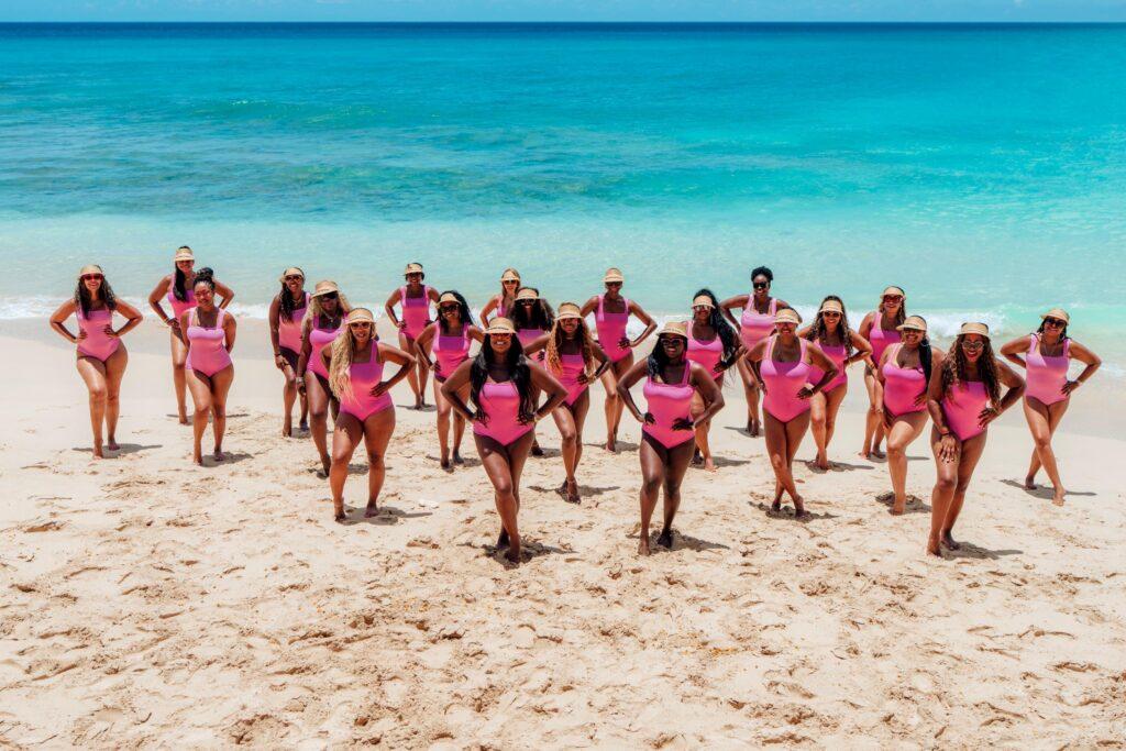 ///Support your girlfriends group beach x