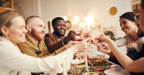 Dinner Party at Christmas