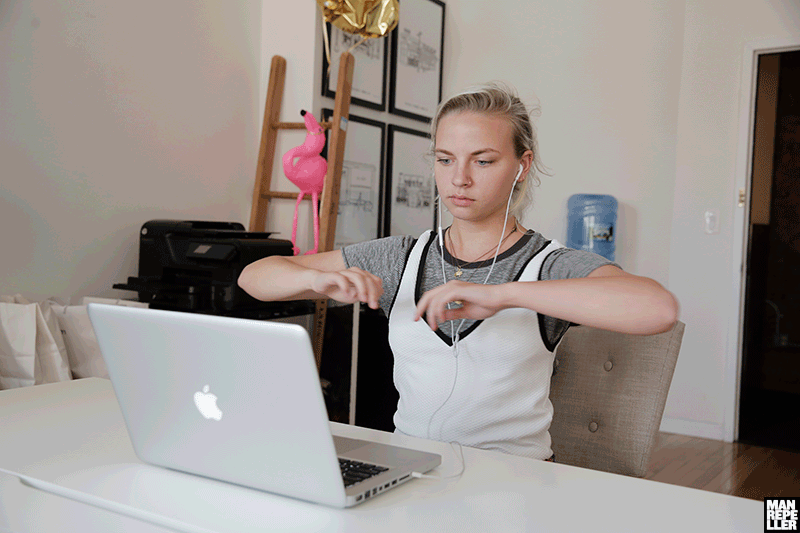 desk posture