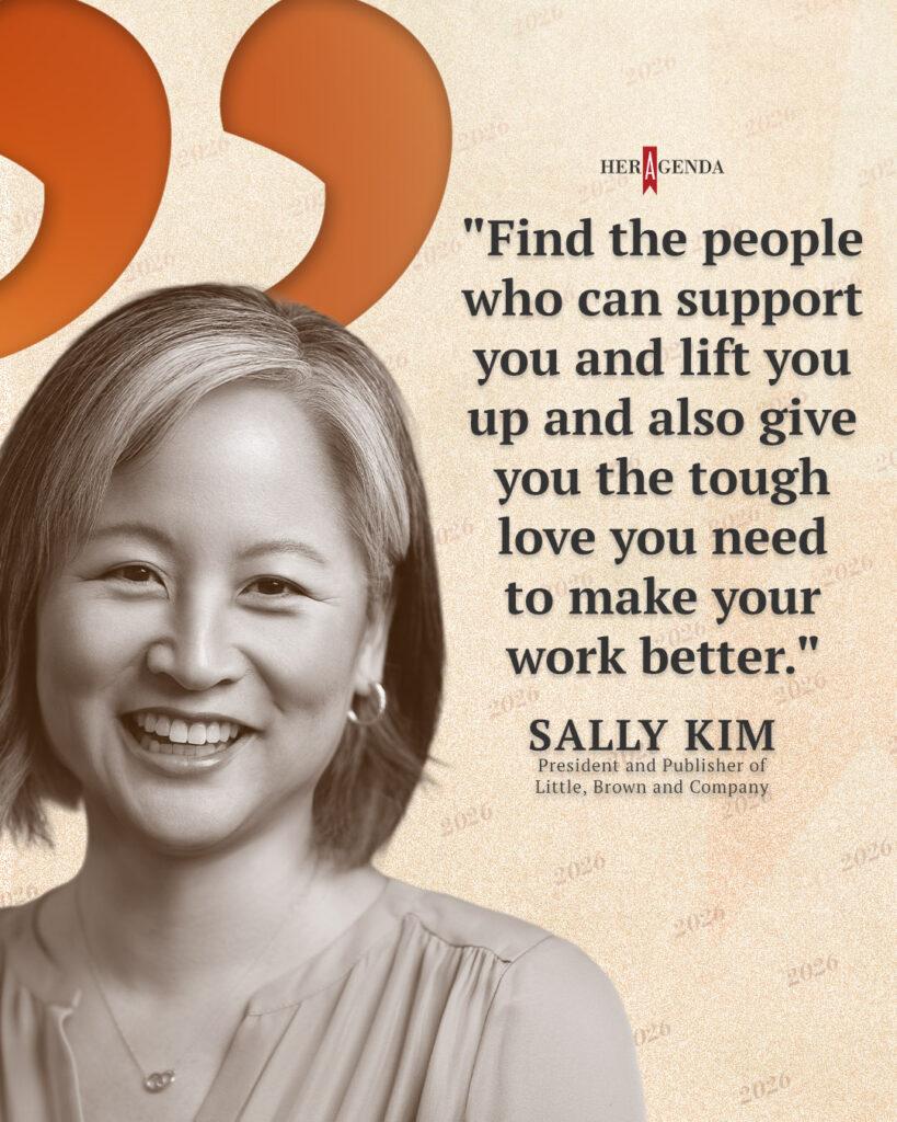 ///Sally Kim President and Publisher Little Brown and Company New Year Strategies From Top Women Leaders x