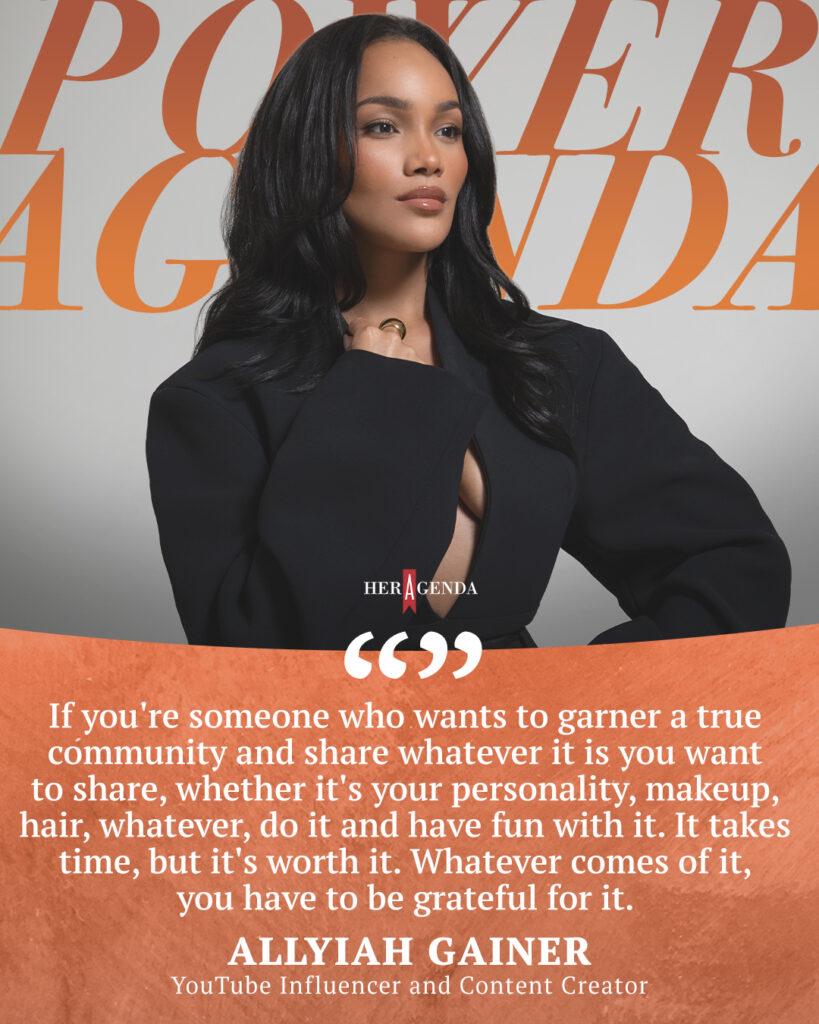 ///Allyiah Gainer  x