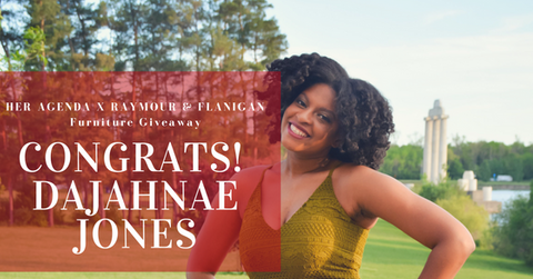 Furniture Raymour & Flanigan Her Agenda Giveaway Winner