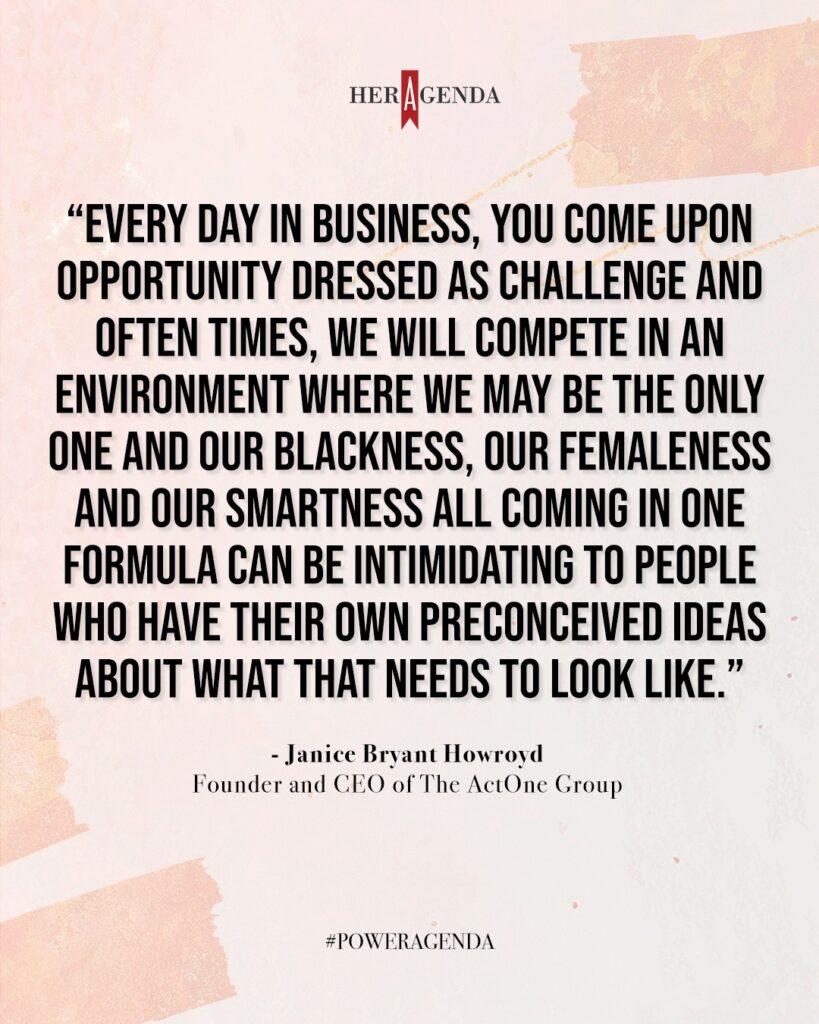 ///Janice Bryant Howroyd  x