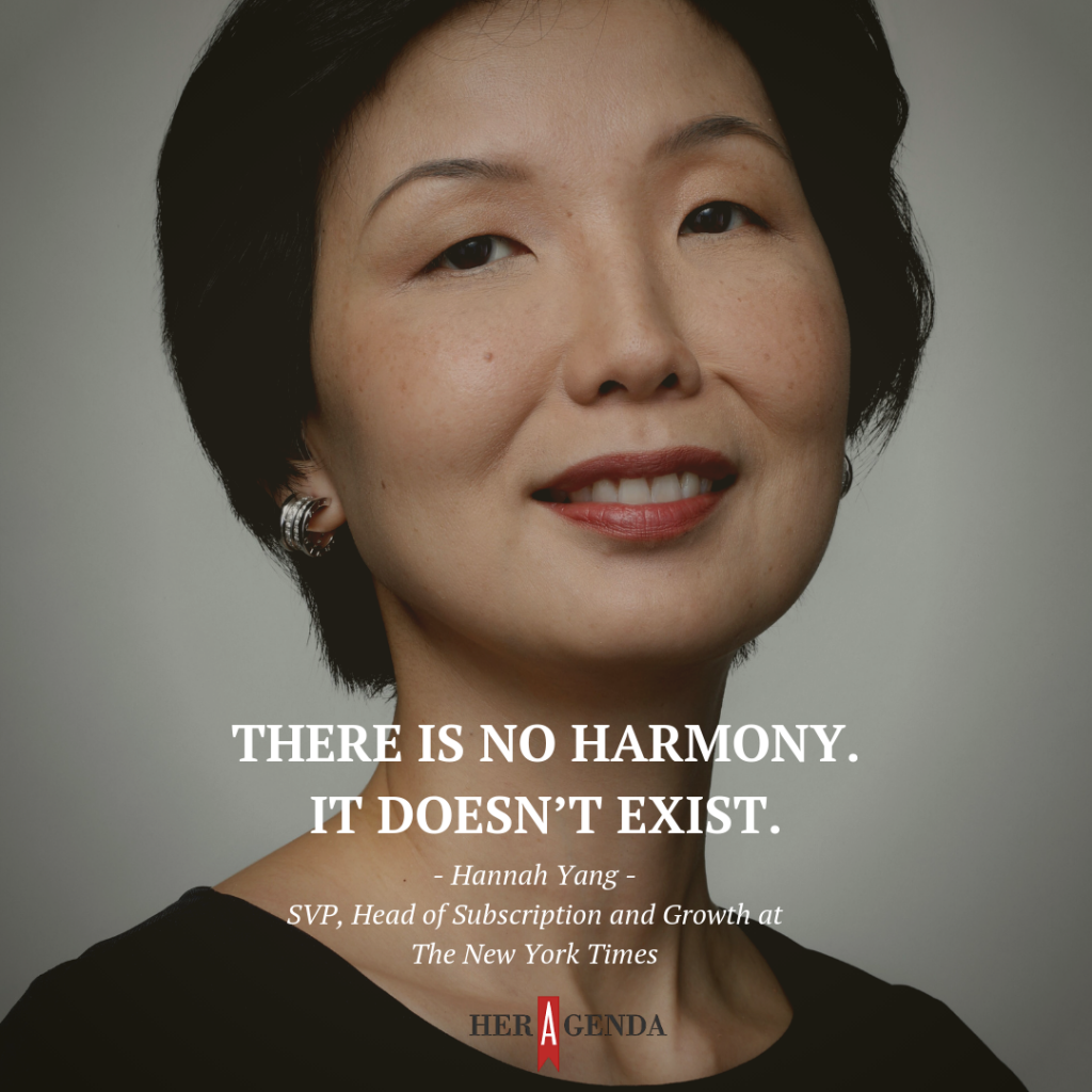 "There is no harmony. It doesn’t exist."