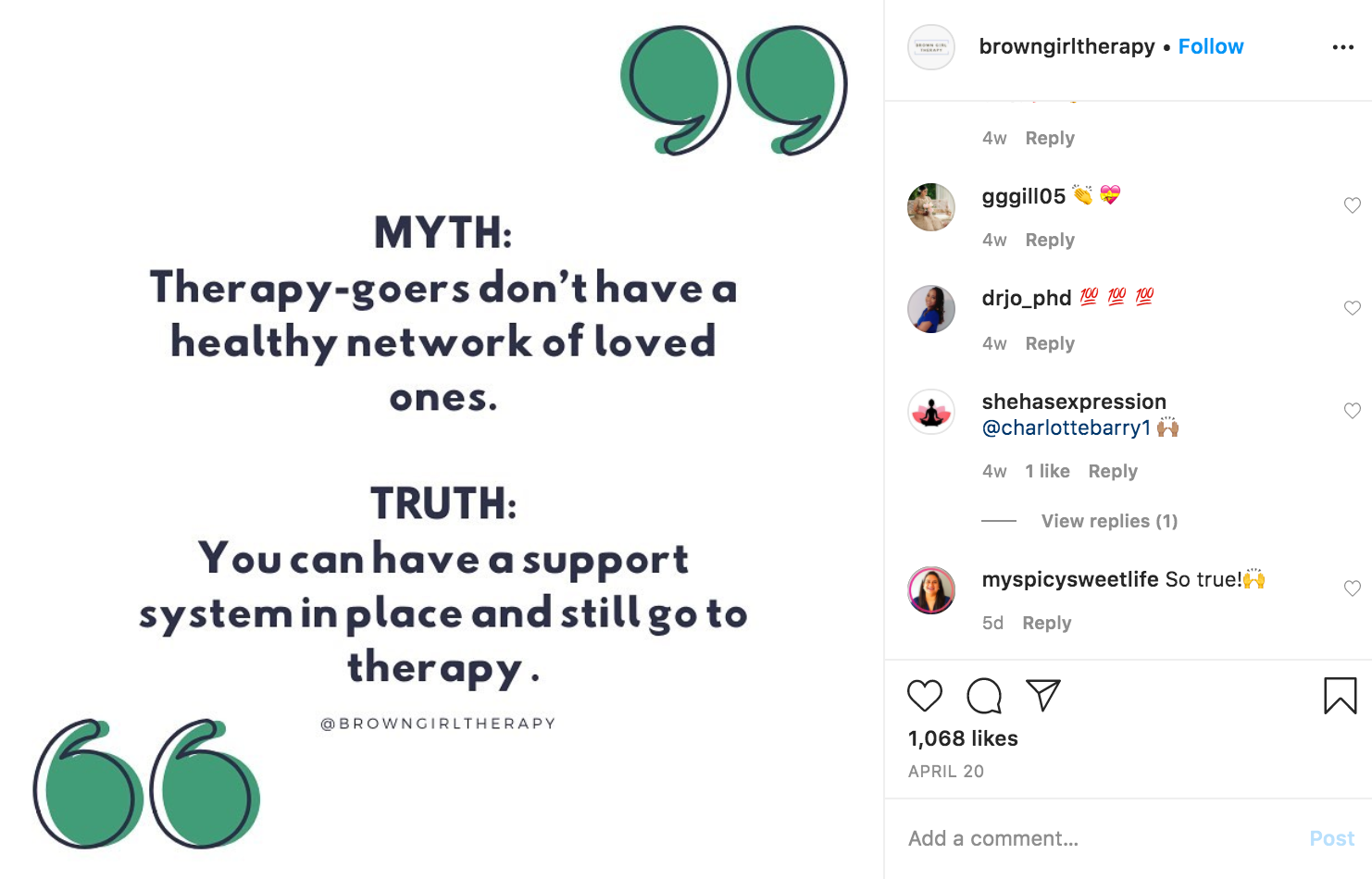 Increasing content relevancy to advocate for mental health on Instagram