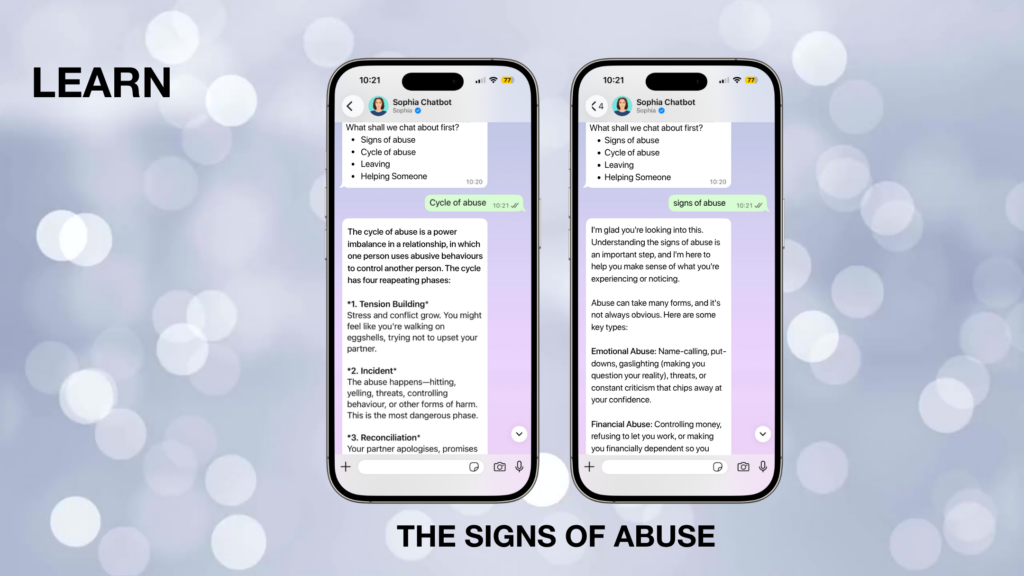 ///Learn the signs of abuse x