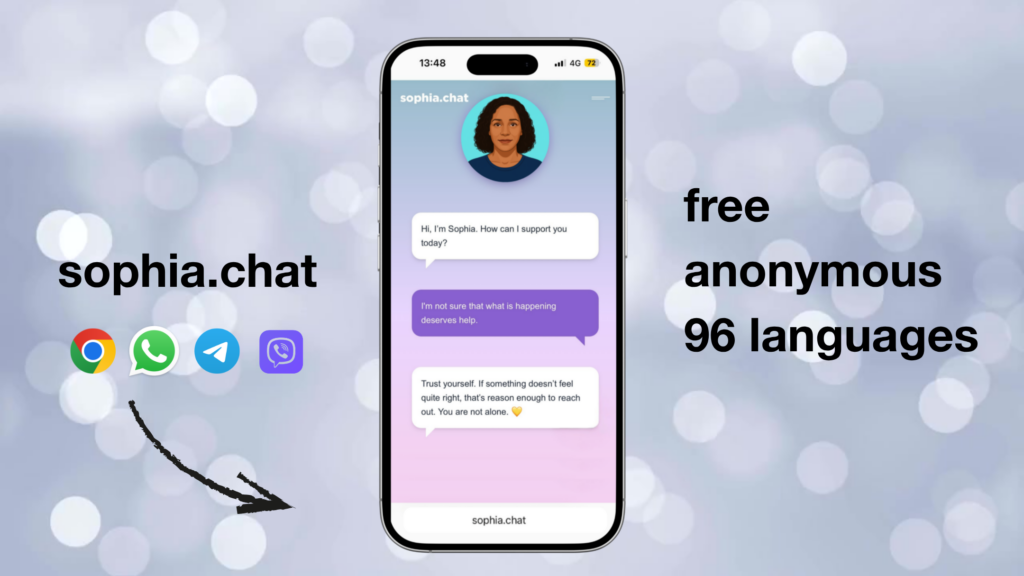 ///Sophia Chat Homescreen x