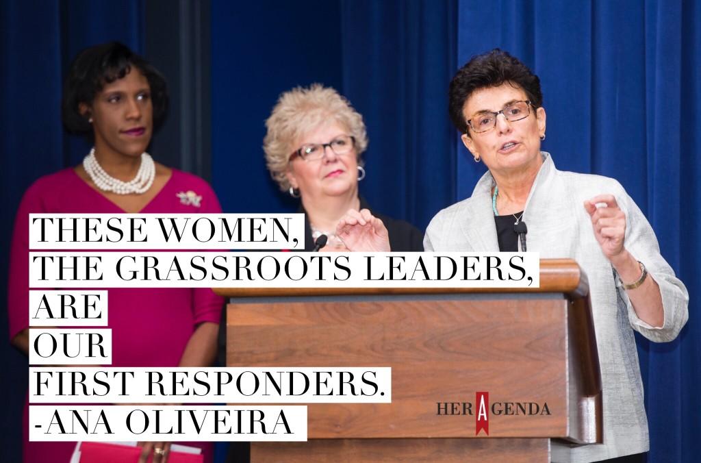 "“these women, the grassroots leaders, are our first responders." via Her Agenda