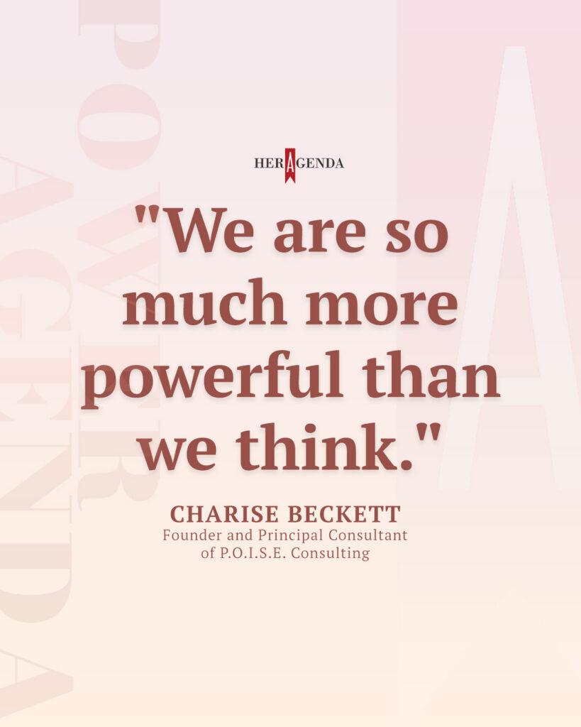 ///CHARISE BECKETT  x
