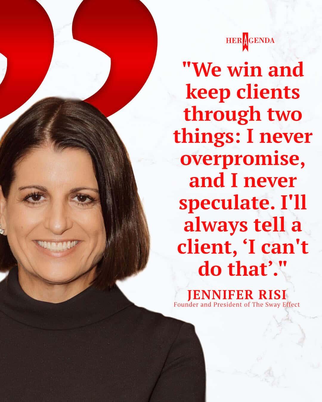 A Peek Inside Her Agenda: Jennifer Risi