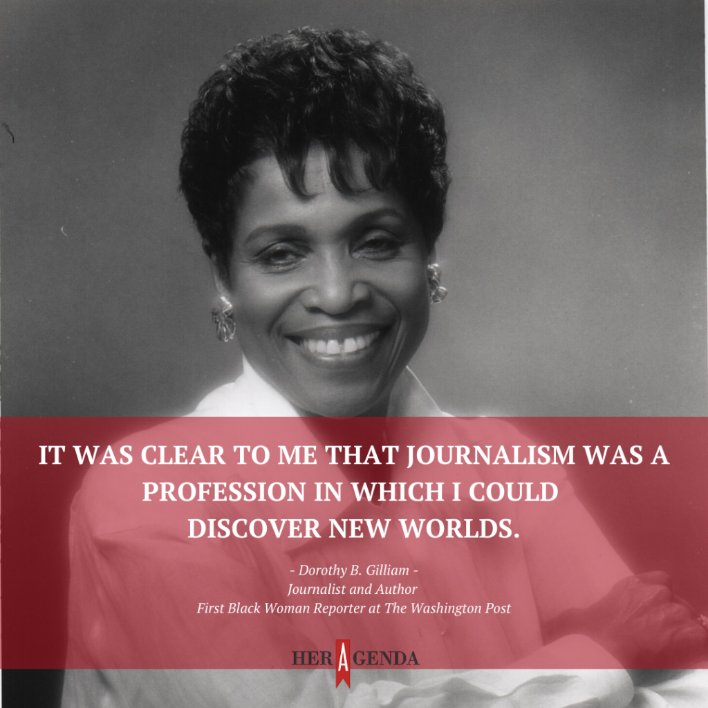 "It was clear to me that journalism was a profession in which I could really discover new worlds."