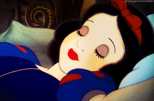 snow white deep sleep