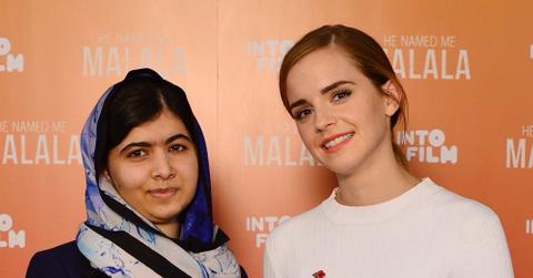 Malala and Emma at Into Film Festival