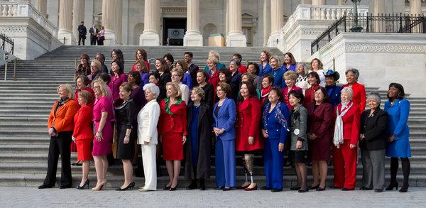 women in the senate- photo credit- NYTIMES