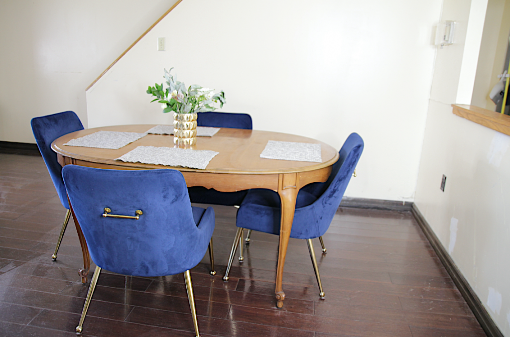 dining room before