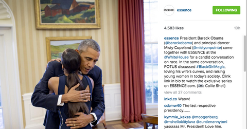 Misty Copeland Barack Obama White House Conversation