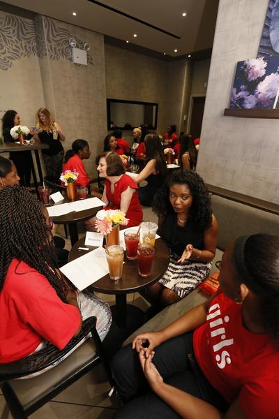 Teavana & Girls Inc. event in New York, Tuesday, July 7, 2015. (Photo/Stuart Ramson for Teavana)