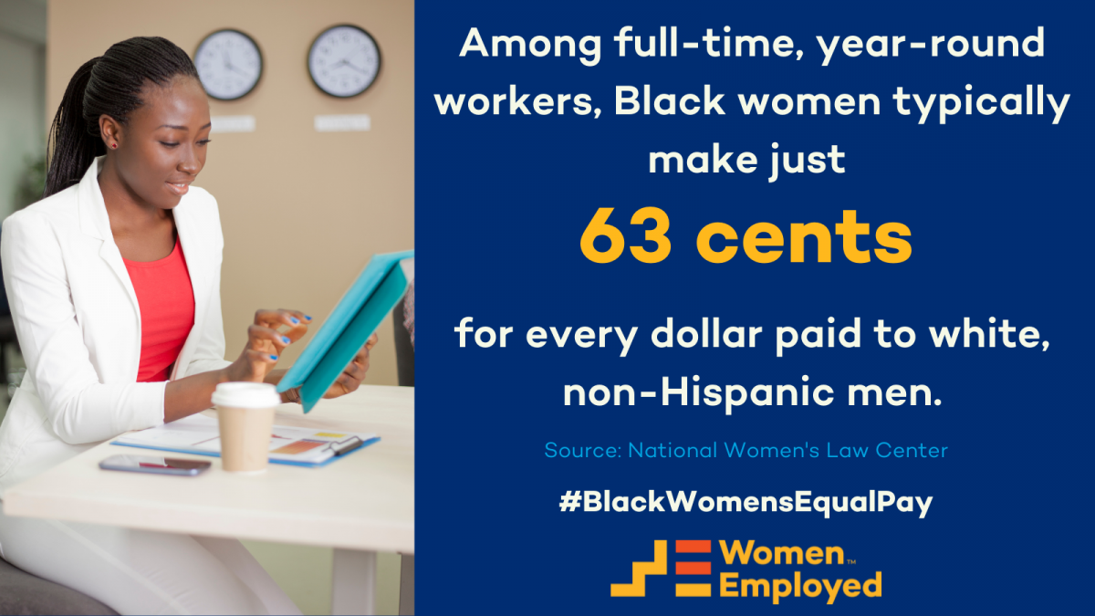 Black women equal pay day 2021