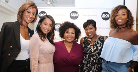 Founder of She Knows Now Tiffany Hardin (center) with speakers and panelists Lauren Malian, Jovian Zayne and Tai Beauchamp.
