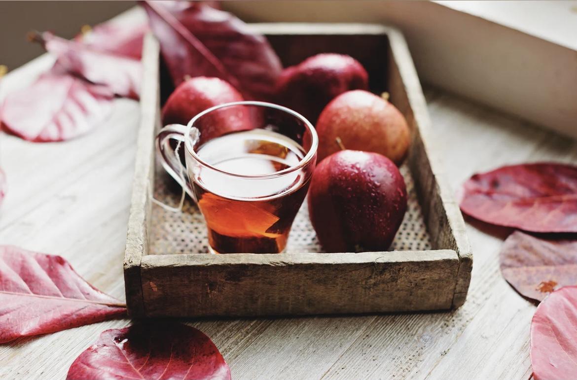 Apples and Apple Cider Tea