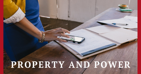 porpery and power her agenda bank of america