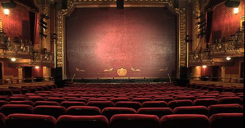 empty interior of theater