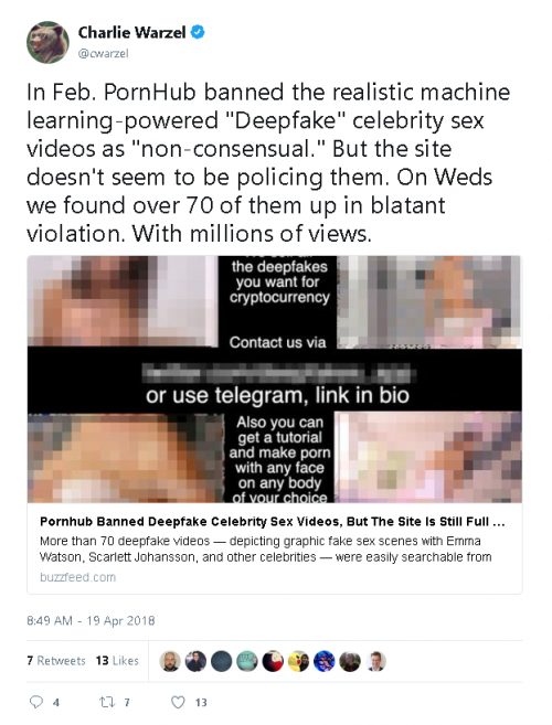 Deepfake Celebrity