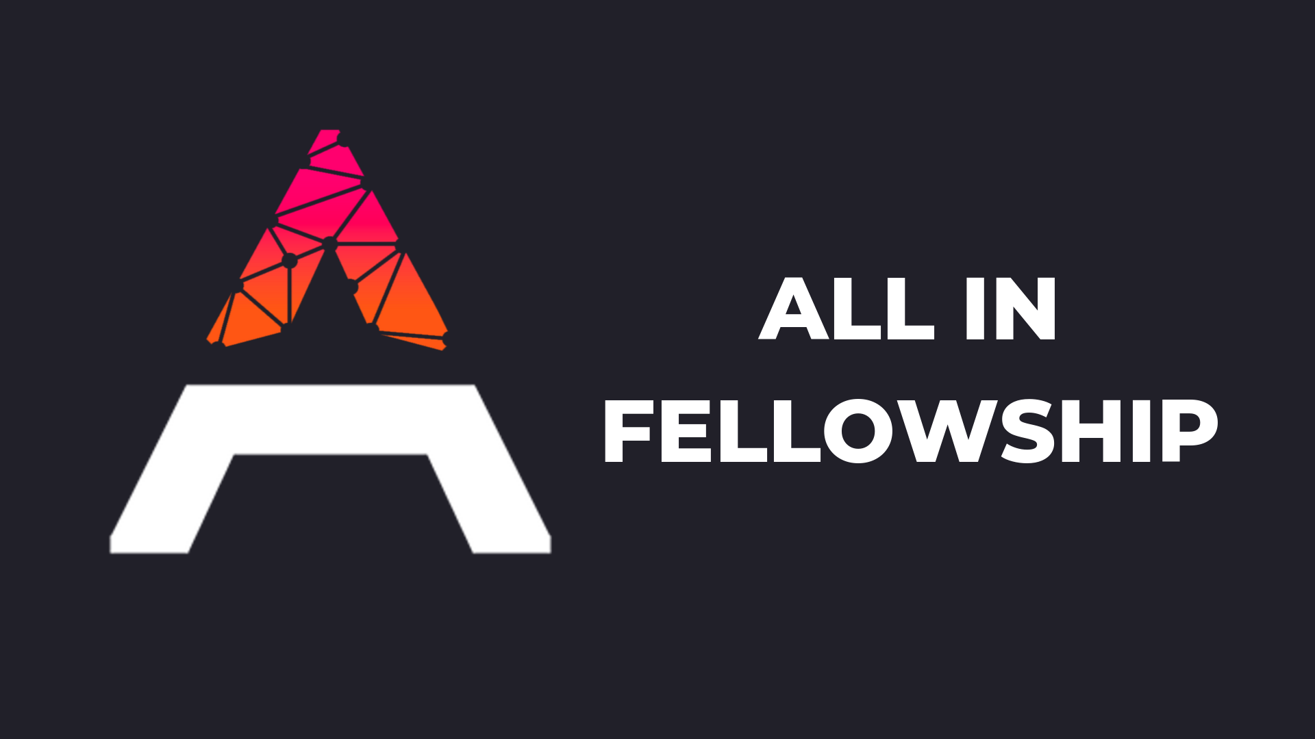 copy of all in fellowship by alley